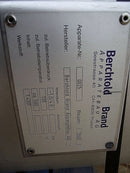 2000 Berchtold Aseptic Stainless Steel Vertical Tank - 130 gallons Berchtold