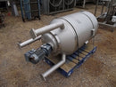 2000 Berchtold Aseptic Stainless Steel Vertical Tank - 130 gallons Berchtold