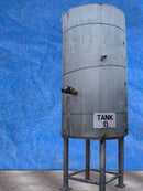 2002 Permian Fabrication & Service Vertical Stainless Steel Heated Tank - 1000 Gallons Permian Fabrication & Service