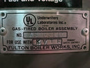 2007 Fulton Thermal Corporation Natural Gas Fired Steam Boiler – 50 HP Fulton Thermal Corporation