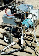Air Operated Floor Line Painter and Cart Speedflo