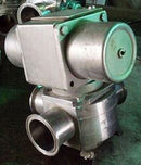 Alfa Laval Koltek 3-Way Stainless Steel Air Actuated Shutter Valve Alfa Laval Koltek