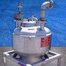 Apparatebaumack Muhlheim Jacketed Cone-Bottom Vacuum Processor- 150 Gallon Apparatebaumack Muhlheim