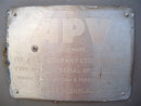 APV Single Effect Falling Film Plate Evaporator APV
