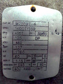 Baldor Electric Motor – 125 HP Baldor