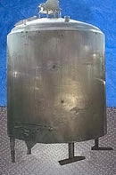 Cherry Burrell Vertical Mix Tank - 1,000 Gallon Cherry-Burrell