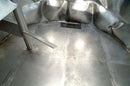 Dome-Top Sloped Bottom Jacketed Mix Tank-350 Gallon Not Specifie