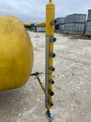 Industrial Service & Fabricators, Inc Receptor de amoníaco horizontal (55 x 225 pulgadas, 2691 galones)