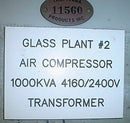 General Electric Dry-Type Step-Down Distribution Transformer- 1000 KVA General Electric