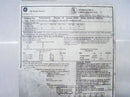 General Electric Safety Switch- 100 Amp General Electric