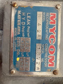 Mycom N42A 6-Cylinder Reciprocating Compressor Package (30 HP 36.7 V, Belt Driven)