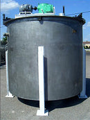 Graver Inner Dimpled Jacket Stainless Steel Mixing Tank-1600 Gallons Graver Tank and Mfg. Co., Inc.