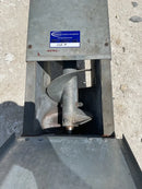 Galvanized Steel Screw Auger Conveyor - 2 HP