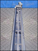 Incline Belt Conveyor, Stainless Steel Not Specified