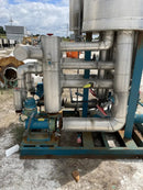 Recirculador de amoníaco vertical Delta Tee International LSP-3008-V (30 pulgadas x 115 pulgadas, 413 galones, bombas de 2-1 HP).