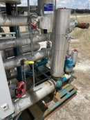 Recirculador de amoníaco vertical Delta Tee International LSP-3008-V (30 pulgadas x 115 pulgadas, 413 galones, bombas de 2-1 HP).