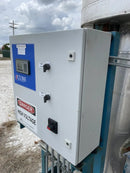 Recirculador de amoníaco vertical Delta Tee International LSP-3008-V (30 pulgadas x 115 pulgadas, 413 galones, bombas de 2-1 HP).