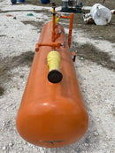 Delta Tee International HPR-301C-P Horizontal Ammonia Receiver ( 30in. X 139in. 487 Gallons)