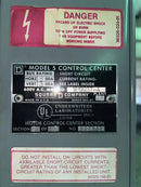 Square D Company Motor Control Center