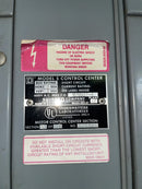 Square D Company 3 Section Motor Control Center (600 Amp, 60 Hz, 3 Ph)