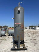 Recirculador vertical de amoníaco para fabricantes y servicios industriales (34 pulgadas x 139 pulgadas, 540 galones, 2 bombas).