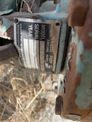 Recirculador de amoníaco vertical York International VRP-54 (54 pulgadas x 149,5 pulgadas, 1834 galones. (2) bombas de 3 HP.)