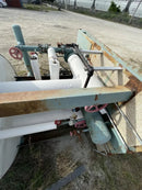 Recirculador de amoníaco vertical York International VRP-54 (54 pulgadas x 149,5 pulgadas, 1834 galones. (2) bombas de 3 HP.)