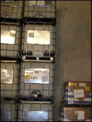 Poly Lined Steel Caged Tote Not Specified