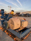 Vilter 448 8-Cylinder Reciprocating Compressor Package (100 HP 460 V, Belt Driven)