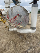 Tambor de compensación de amoníaco horizontal Vilter (26 x 83 pulgadas, 190 galones)