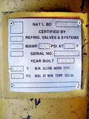 RVS Ammonia Surge Drum - 9 Gallon RVS