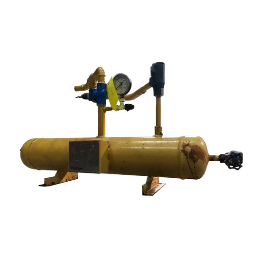 H.A. Phillips & Co Horizontal Oil Separator (6in X 35in. 5 Gallons)