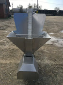 Stainless Steel 4 Inch Wide Elevator Conveyor