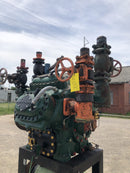 Mycom N62B 8-Cylinder Reciprocating Compressor Package (100 HP 230/460 V, Belt Driven)