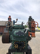 Mycom N62B 8-Cylinder Reciprocating Compressor Package (100 HP 230/460 V, Belt Driven)