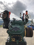 Mycom N62B 8-Cylinder Reciprocating Compressor Package (100 HP 230/460 V, Belt Driven)