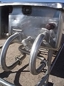 Stainless Steel 2-Compartment COP Tank- 200 Gallon Genemco