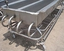 Stainless Steel 2-Compartment COP Tank- 235 Gallon Not Specified