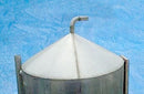 Stainless Steel Cone Bottom and Closed Top Mix Tank- 100 Gallon Genemco