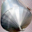 Stainless Steel Cone Bottom and Closed Top Mix Tank- 100 Gallon Genemco