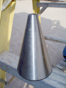 Stainless Steel Forming Cones Not Specified