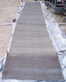 Stainless Steel Honeycomb Flat Wire Conveyor Belt Not Specified
