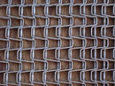 Stainless Steel Honeycomb Flat Wire Conveyor Belt Not Specified