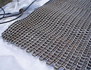 Stainless Steel Honeycomb Flat Wire Conveyor Belt Not Specified
