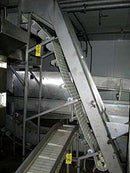 Stainless Steel Incline Conveyor - 18 in. wide Not Specified