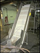 Stainless Steel Incline Z-Conveyor - 24 in. wide Not Specified