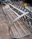 Stainless Steel Ladder with Safety Cage Not Specified