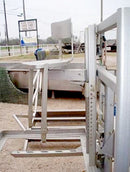 Stainless Steel Platform with Adjustable Seat Not Specified