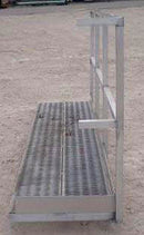 Stainless Steel Platform with Guard Rail Not Specified