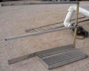 Stainless Steel Platform with Guard Rails Not Specified